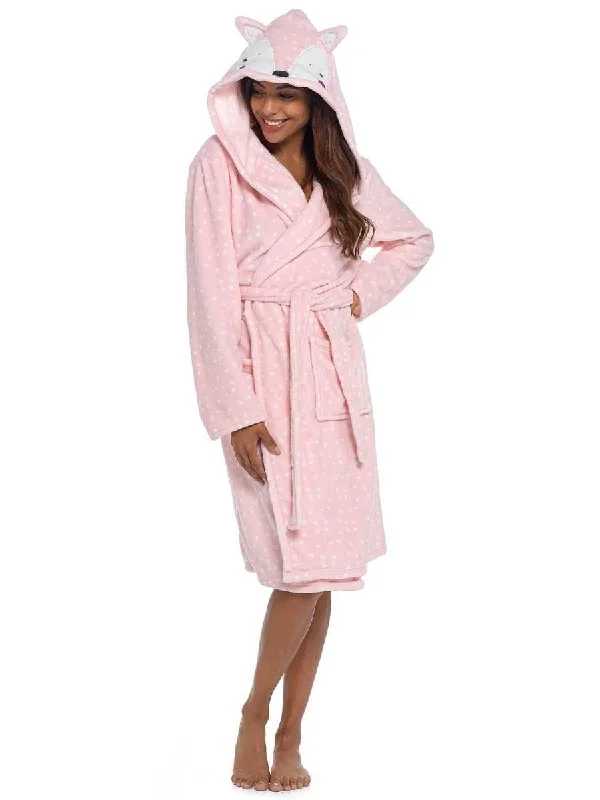 Animal Hooded Robe Elegant Robe Gown