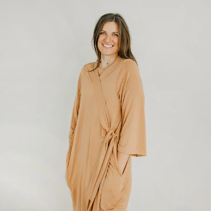 Women's Everyday Robe - Pecan