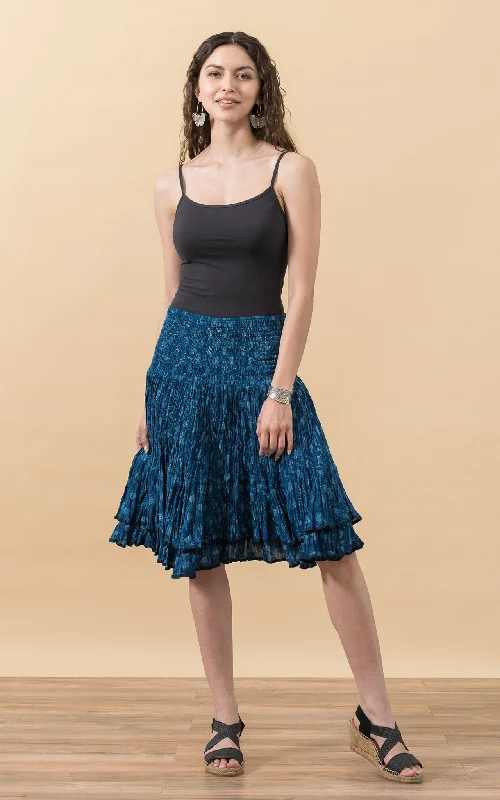 Macarena Skirt, Mini, Tula Indigo