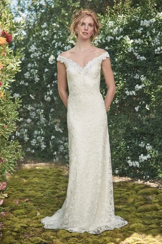 Tadashi Shoji BNK20104LBR - Allover Lace Bridal Dress