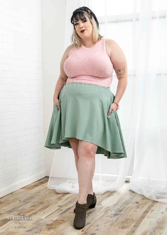 Essential Katie Lynn Skirt - Sage Ponte