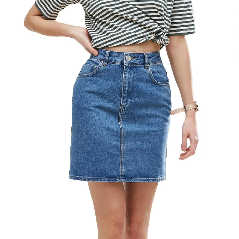 Women's Denim Skirt,Blue