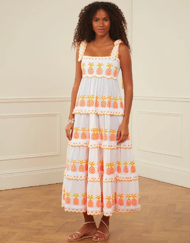 Athens Dress - Pineapple