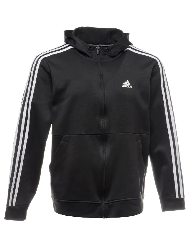 Black Track Top - S