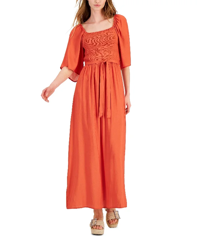 INC International Concepts Womens Smocked Dress