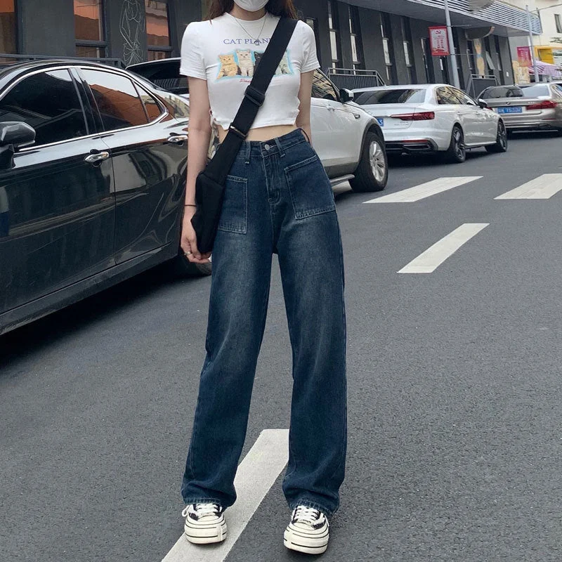 NiDELL: Women’s Vintage Denim Trousers For Spring