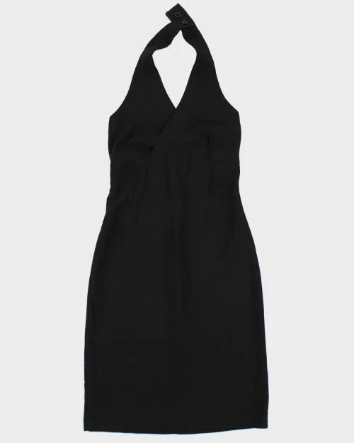 Vintage 90s Garage Halter Neck Dress - XS