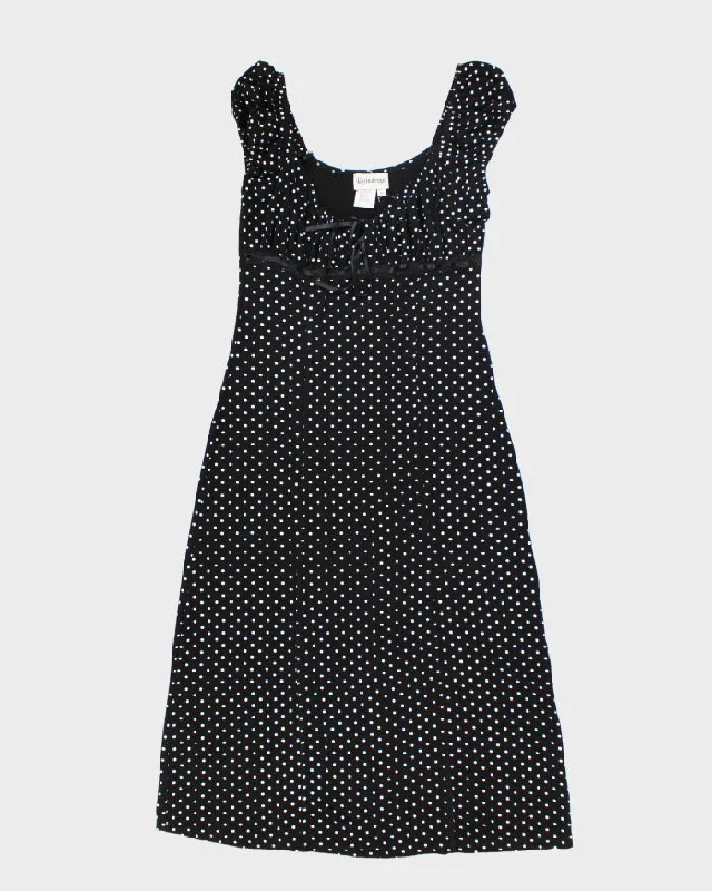 Y2k 00s Raindrops Polka Dot Dress - S