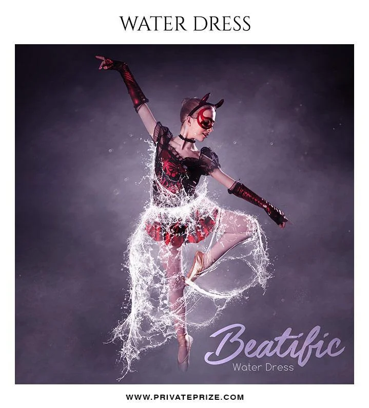 Beatific - Water dress overlays and Brushes