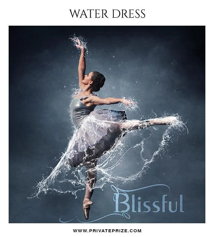 Blissful - Water dress overlays and Brushes