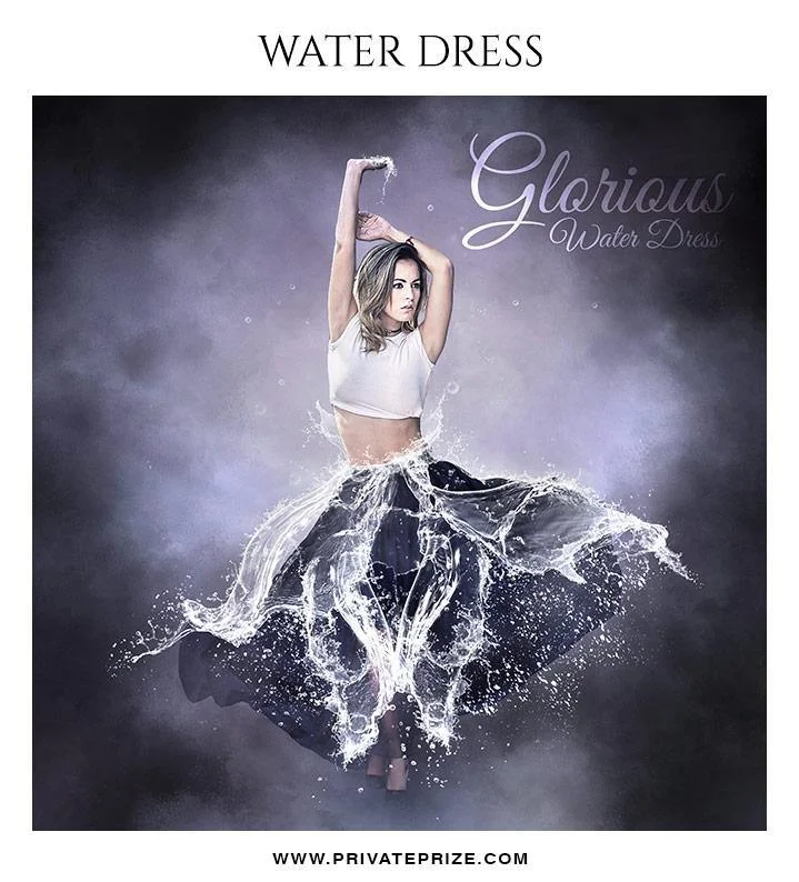 Glorious - Water dress overlays and Brushes