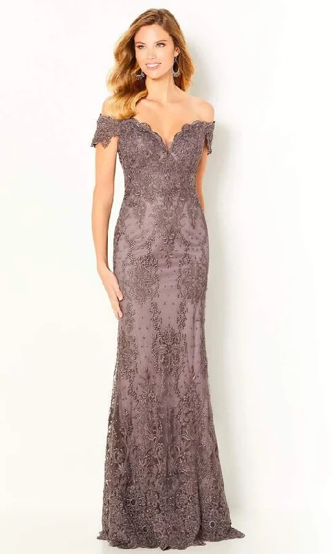 Mon Cheri - Corded Lace Mermaid Gown 220631